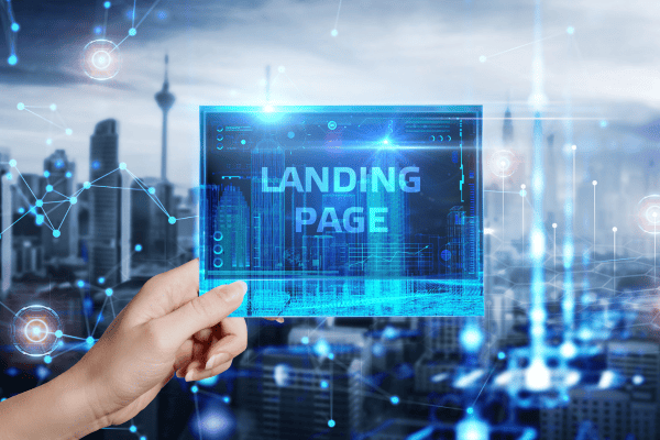 how to create a landing page on GoDaddy